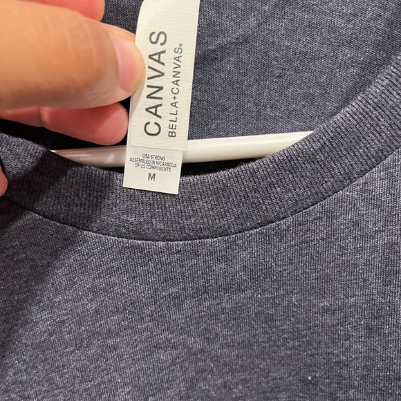 *Discounted Shirt* Merry and Bright Shirt Holiday Shirt Bellas Canvas Shirt - Picture 2 of 4